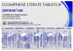 Siphene 100 Tablet 5 Siphene 100 Tablet 5